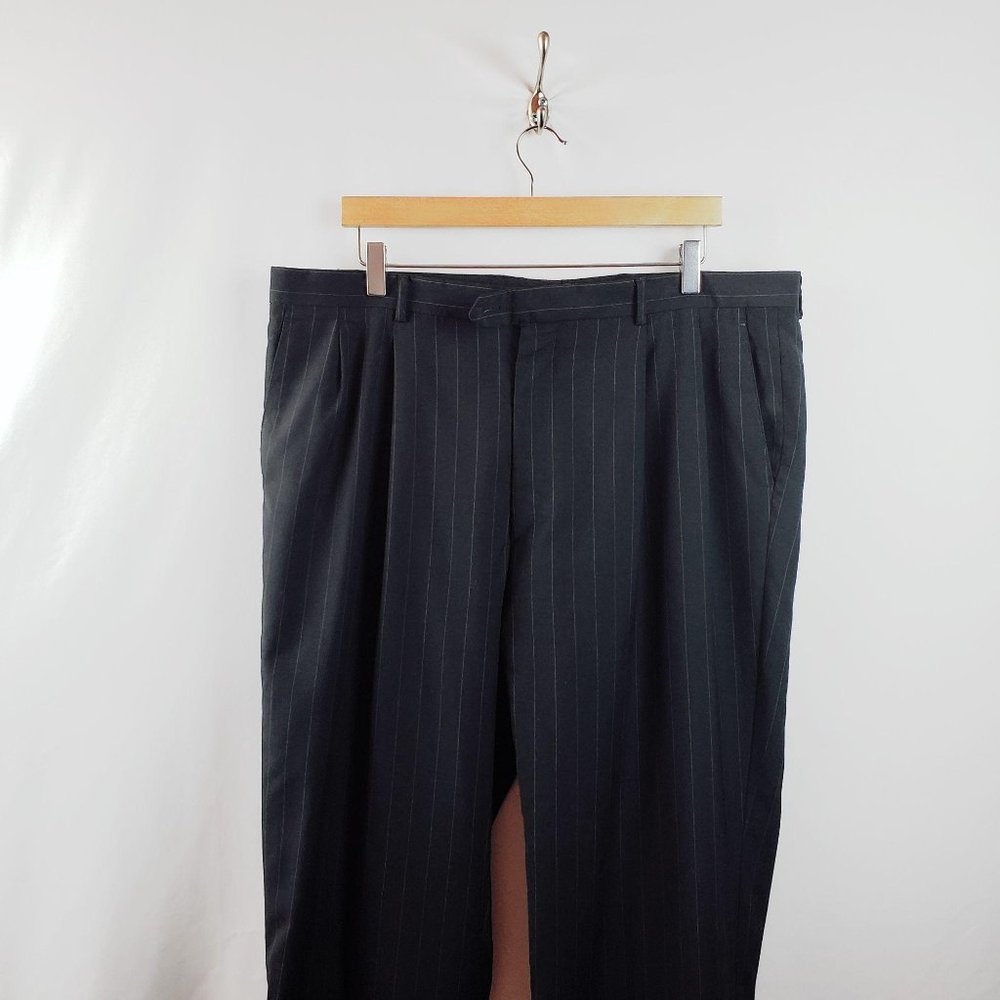 Giorgio Cassani Pin Striped Dress Pants Sz 44S